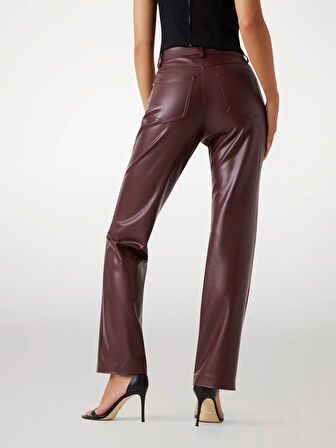 Guess Euphoria Kadın Kahverengi Regular Fit Pantolon W5BB75K8S30-G1G5