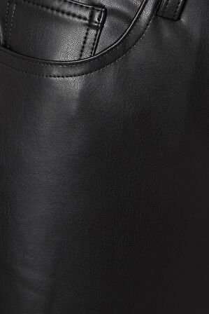 Guess Euphoria Kadın Siyah Regular Fit Pantolon W5BB75K8S30-JBLK