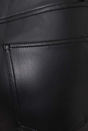 Guess Euphoria Kadın Siyah Regular Fit Pantolon W5BB75K8S30-JBLK