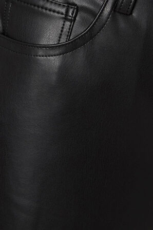 Kadın Euphoria Regular Fit Pantolon - Siyah | L