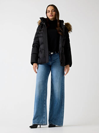 Guess Marina Kadın Siyah Ceket W5BL31W2802-JTMU