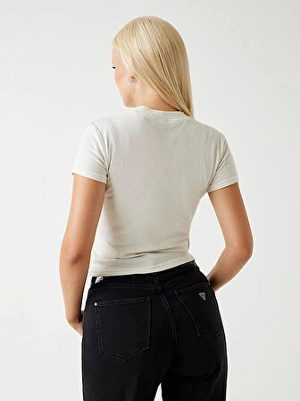 Guess Licia Kadın Beyaz Top W5BP07KCGM2-G012