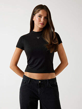 Guess Licia Kadın Siyah Top W5BP07KCGM2-JEBH