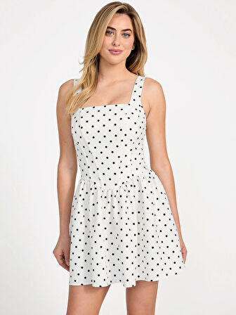 Guess Kadın  Fit and  flare kısa elbise