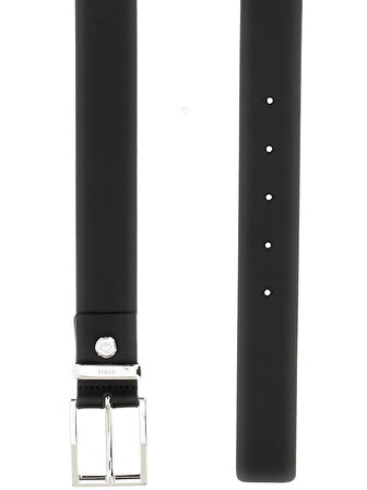 Guess Access Erkek Siyah Ayarlanabilir Deri Kemer BM7839P5430-BLA