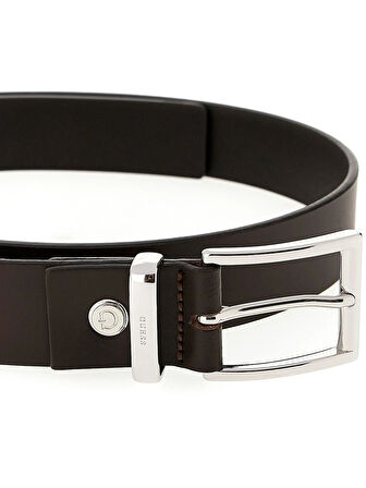 Guess Access Erkek Kahverengi Ayarlanabilir Deri Kemer BM7839P5430-DKB
