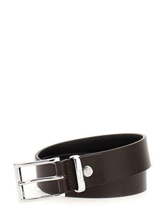 Guess Access Erkek Kahverengi Ayarlanabilir Deri Kemer BM7839P5430-DKB
