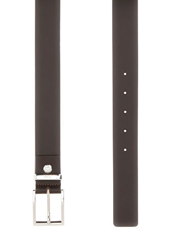 Guess Access Erkek Kahverengi Ayarlanabilir Deri Kemer BM7839P5430-DKB