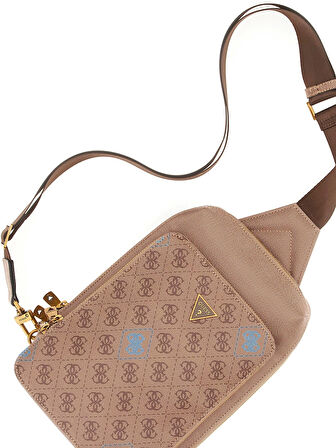 Guess Milano Erkek Kahverengi Çapraz Askılı Çanta HMMICTP5426-BIB