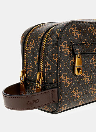 Guess Kahve Traş Çantası PMMILOP5461