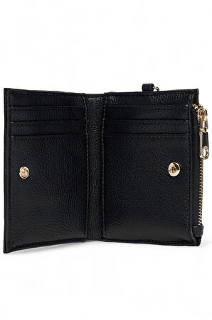 Guess Logo Detaylı Siyah Kadın Kartlık RW1796P5401