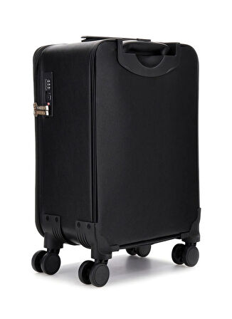 Guess Siyah Çekçekli Sert Valiz TWQG8424983