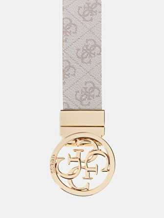 Guess Noelle Kadın Siyah Ayarlanabilir Çift Taraflı Kemer BW9166P4235-DKO