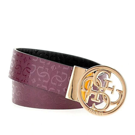 Guess Idra Kadın Siyah Çift Taraflı Kemer BW9301P5435-BML