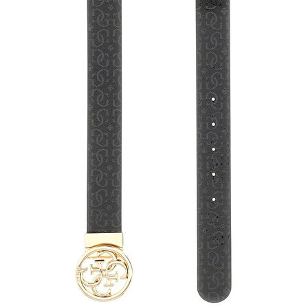 Guess Idra Kadın Siyah Çift Taraflı Kemer BW9301P5435-BML