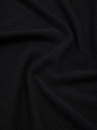 Guess Knitted Kadın Siyah Kaşmir Karışımlı Şal AW5437POL03-BLA