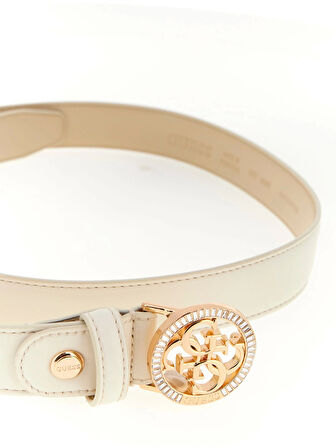 Guess Access Kadın Krem Ayarlanabilir Kemer BW9284P5430-CRE