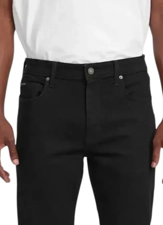 Guess Jeans Düşük Bel Slim Fit Siyah Erkek Denim Pantolon M5YA1CD6311-INBO Siyah Denim Pantol