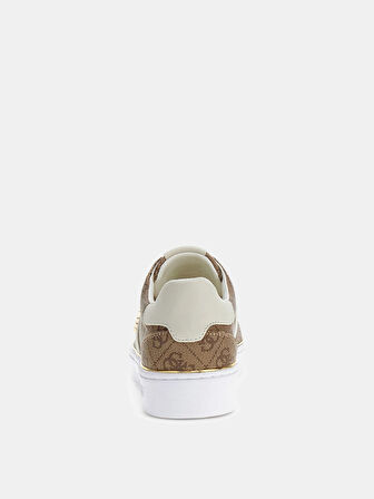 Guess Britz Kadın Bej Sneaker FLFBTZFAL12-BEIGE
