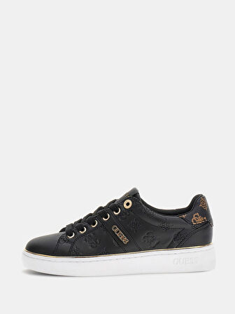 Guess Britz Kadın Siyah Sneaker FLFBTZFAL12-BLACK