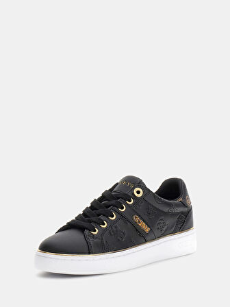 Guess Britz Kadın Siyah Sneaker FLFBTZFAL12-BLACK