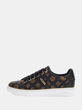 Guess Britz Kadın Siyah Sneaker FLFBTZFAL12-BLKBR