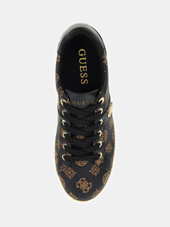 Guess Britz Kadın Siyah Sneaker FLFBTZFAL12-BLKBR