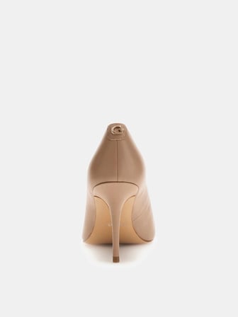 Guess Prindy Kadın Krem Topuklu Ayakkabı FLFPRNLEA08-NUDE