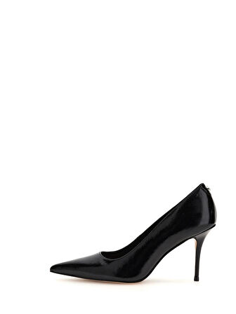 Guess Prindy Kadın Siyah Deri Topuklu Ayakkabı FLFPRNLEP08-BLACK