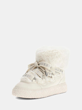 Guess Unessa Kadın Krem Bot FLFUEKFUR10-IVORY