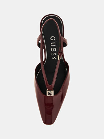 Guess Vargas Kadın Kırmızı Topuklu Ayakkabı FLFVRSPAF05-RED