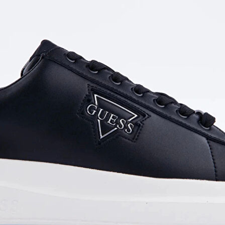 Guess Elban Erkek Siyah Deri Sneaker FMFBANLEL12-BLACK