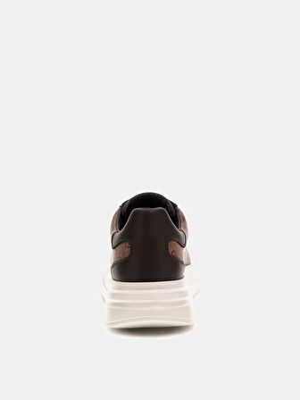 Guess Elba Erkek Bej/Kahverengi Sneaker FMFLBAFAB12-BEIBR