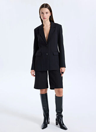 Guess Siyah Kadın Blazer Joandra Kadın Blazer