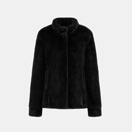 Guess Luna Kadın Siyah Kürk W5BL64W3920-JBLK