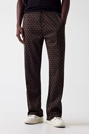 Erkek Parimo Aktif Regular Fit Eşofman Altı - Kahverengi | L