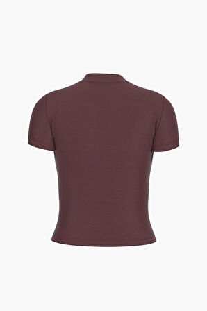 Guess Licia Kadın Kahverengi Top W5BP07KCGM2-G1G5