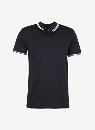 Guess Polo Yaka Düz Lacivert Erkek T-Shirt M2GP34KARS0_ES SS SPORTS PIQUE T -