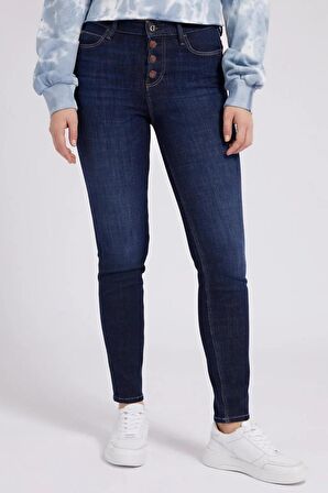 Guess Skinny Fit Kadın  Denim  Pantolon W2YA28D4PM3