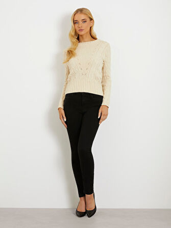 Kadın 1981 Skinny Jean Pantolon - Siyah | 31/29