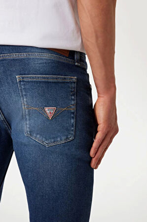 Guess Erkek Denim Chirs Dar Kesim Jeans