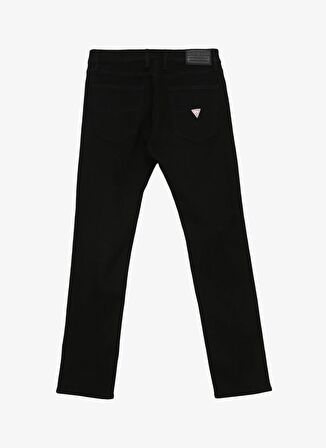 Guess ANGELS - ECO NEW CA Normal Bel Normal Siyah Erkek Denim Pantolon M2YAN2D4Q512CRB