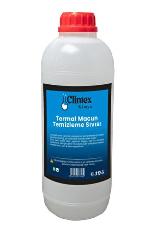 Clintex Kimya Termal Macun Temizleme Sıvısı 1 Lt