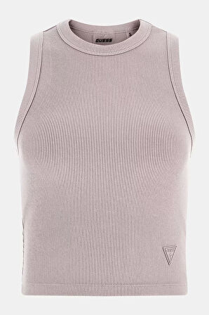 Guess Kadın  Ribana Örgülü  Crop Atlet