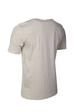 Erkek Guess SS ALPHY Yazılı T-Shirt - Bej | S