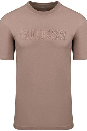 Guess Erkek  Logo Baskılı T-Shirt