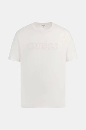 Guess Erkek Önü Logolu T-Shirt