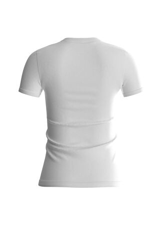Guess V Yaka Beyaz Kadın T-Shirt W2YI45J1314G011