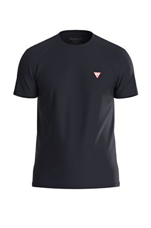 Erkek Guess CN SS CORE T-Shirt - Lacivert  | XL