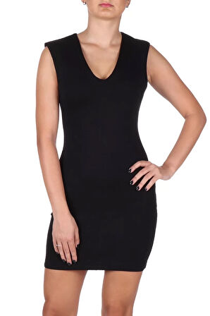 Kadın Guess Elbise - Siyah | XL